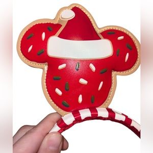 Mickey Holiday Cookie 2021 Christmas Mickey Ears Disney Parks NWT